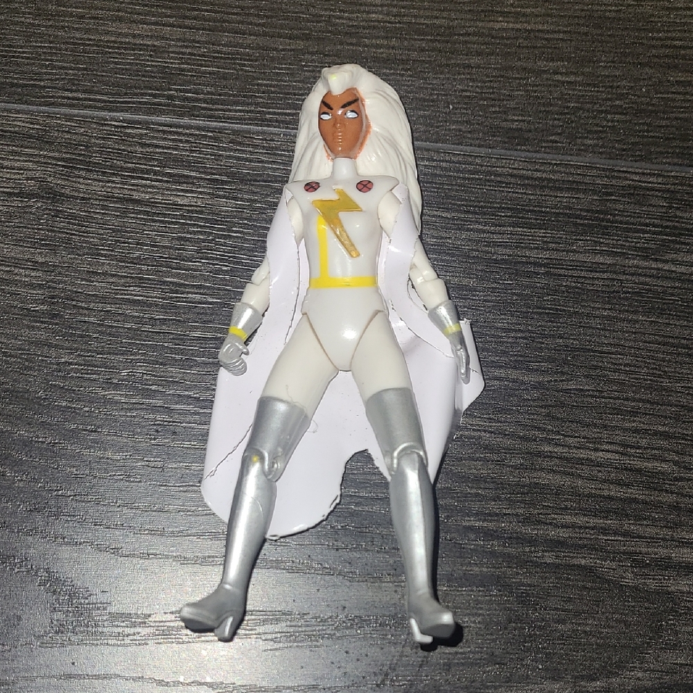 ❤️Marvel X-Men Storm Action Figure – White Suit – Loose Figure – Vintage